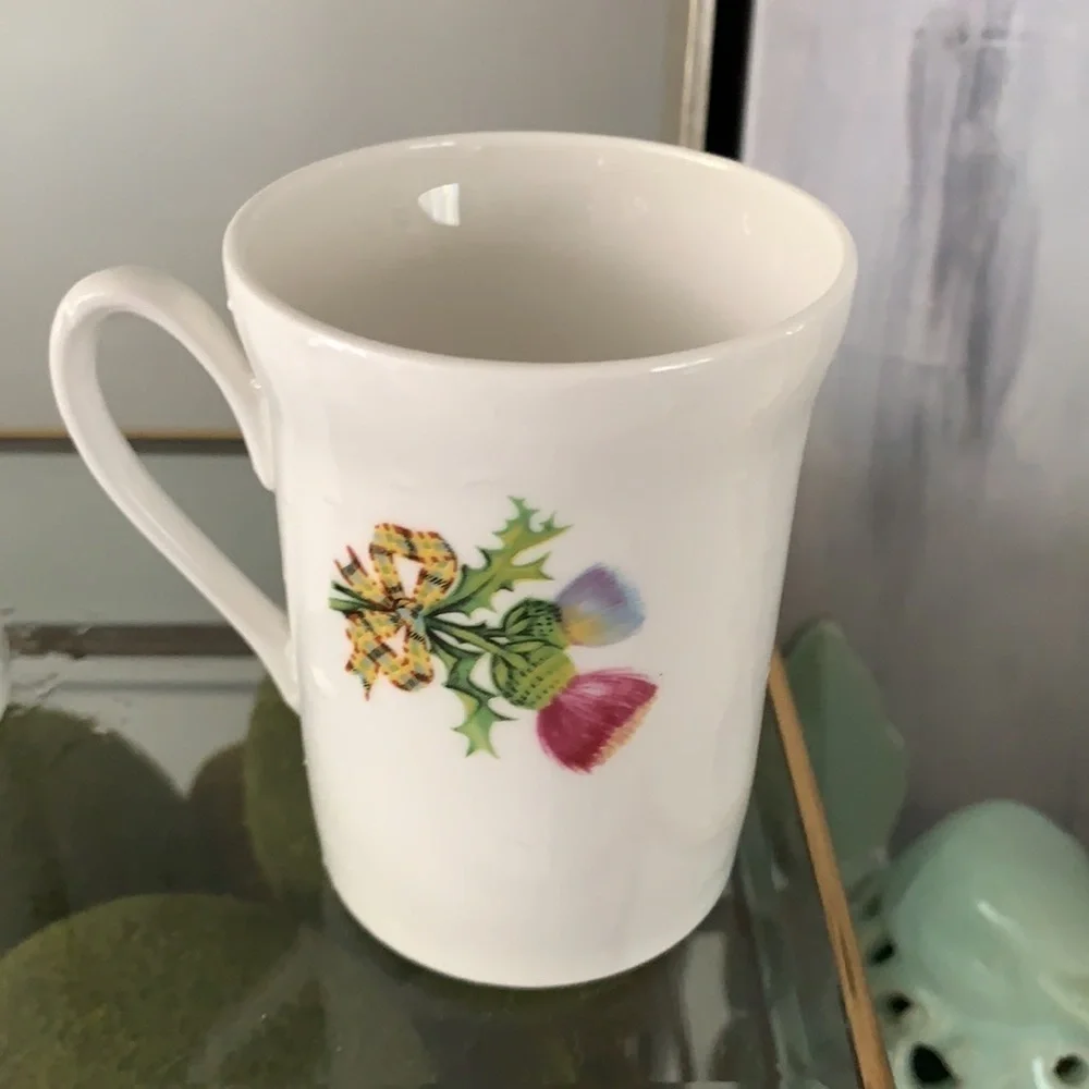 Set of 2 China‎ Tea Coffee Mug royal london bone England mugs floral Victorian